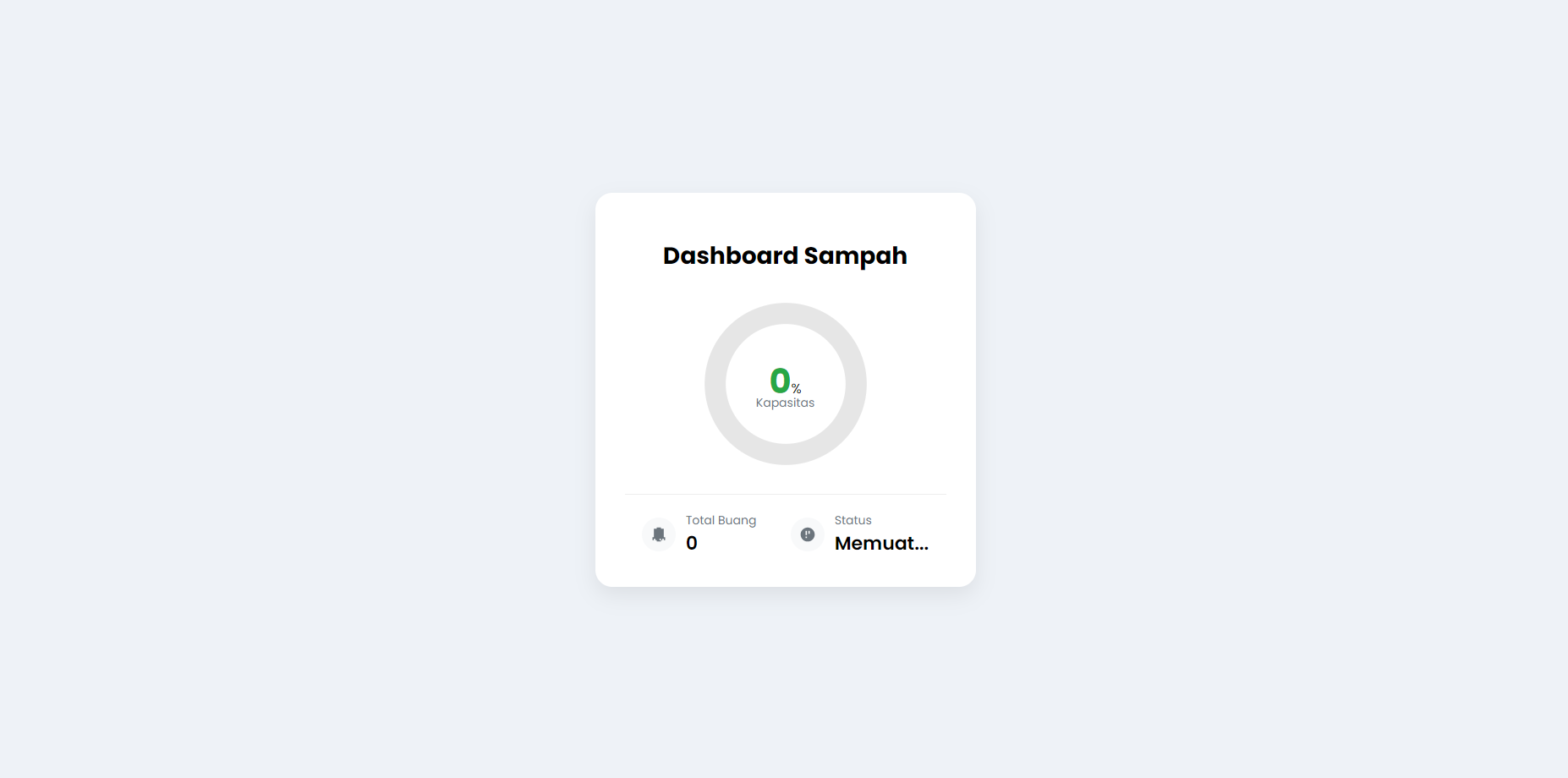 SmartBin IoT Project - Smart waste management system with ESP32 and real-time monitoring